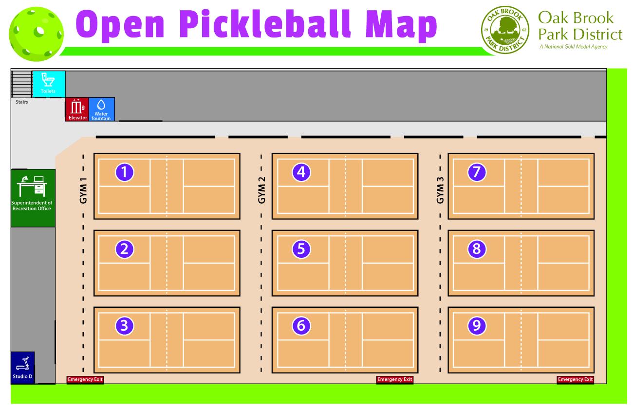 Pickleball Oak Brook Park District